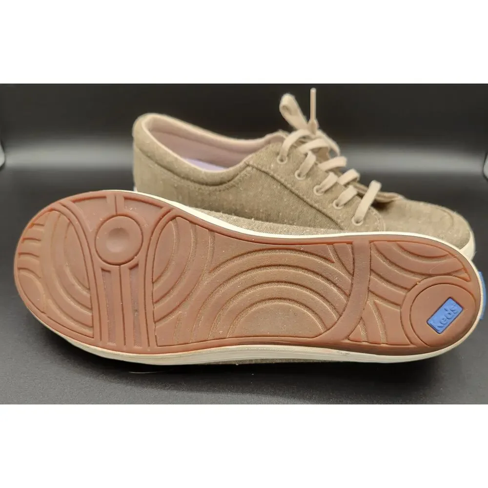 Women's Keds Sneakers Light Brown - Size 8 US - PLEASE READ!